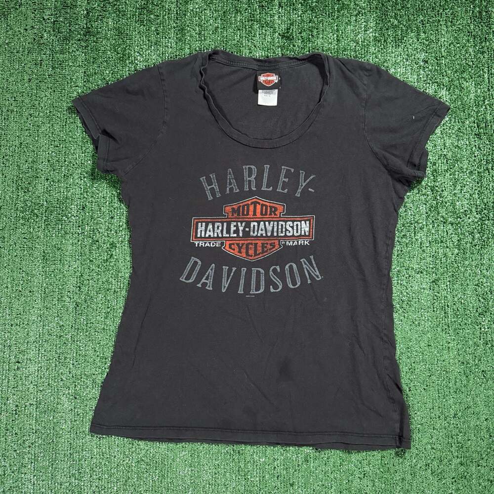 2017 Harley-Davidson Women's Banff T-Shirt Large Biker